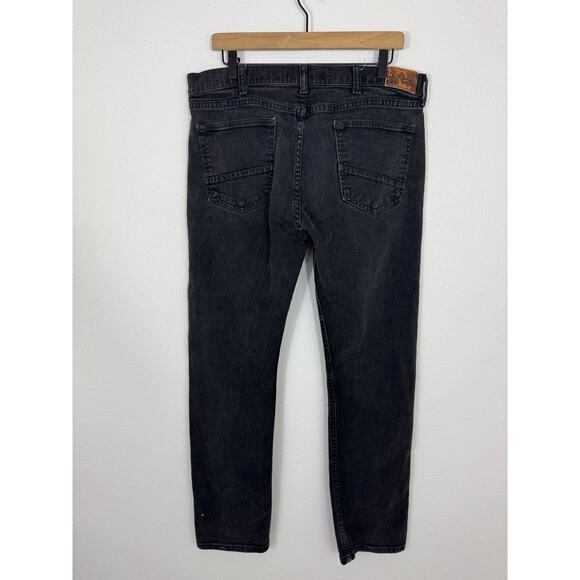 Lee Dungarees Slim Tapered Black Jeans Men’s 36x32 Vintage Y2K - Picture 6 of 8